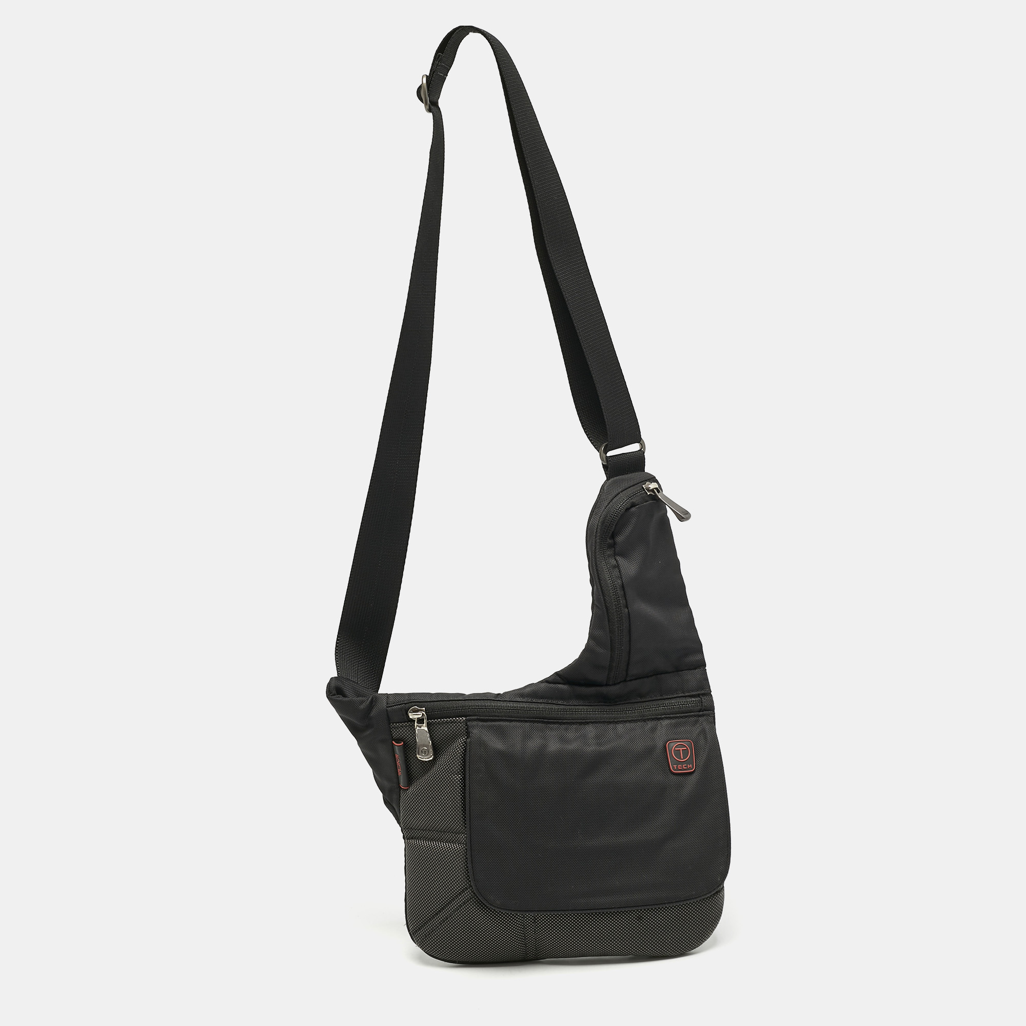 

TUMI T-Tech Black Nylon Crossbody Bag
