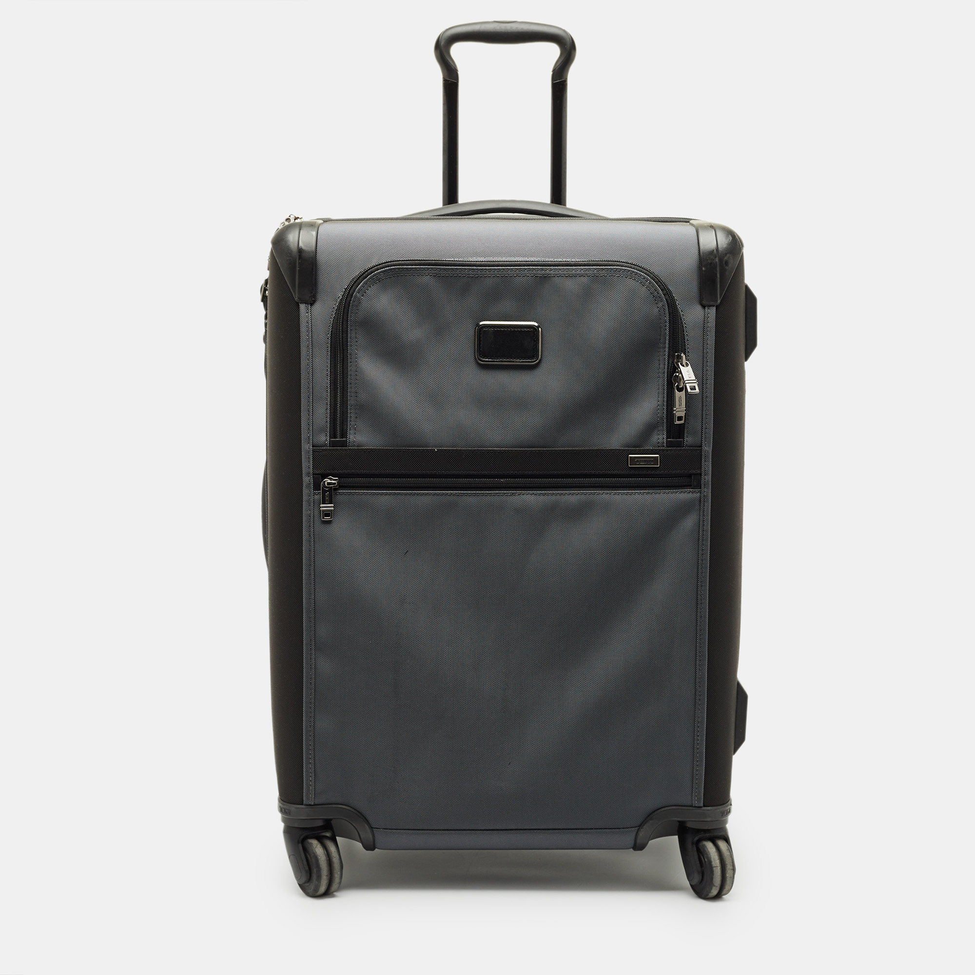 

TUMI Black/Grey Nylon 4 Wheeled Alpha 2 Expandable International Luggage