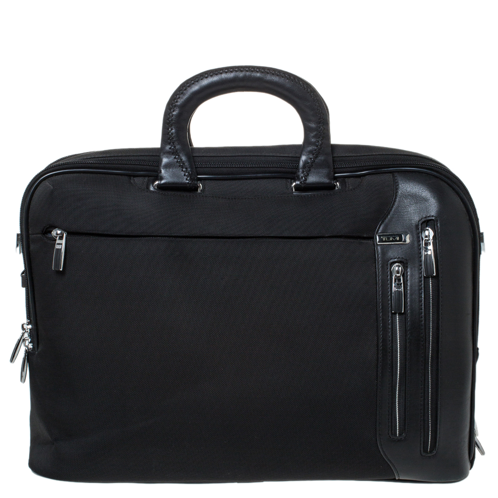 tumi nylon laptop bag