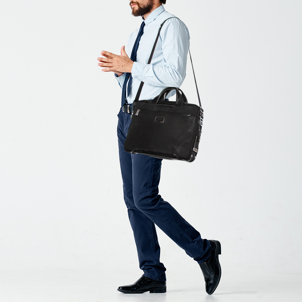 

TUMI Black Nylon Laptop Bag
