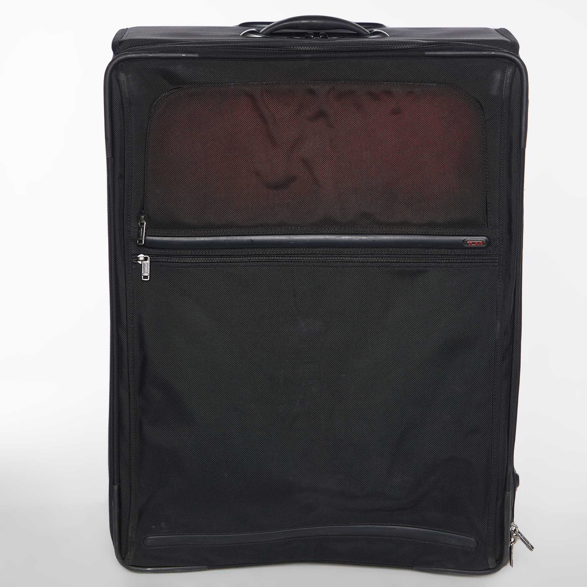 Pre-owned Tumi Black Nylon Frequent Traveler Suitcase