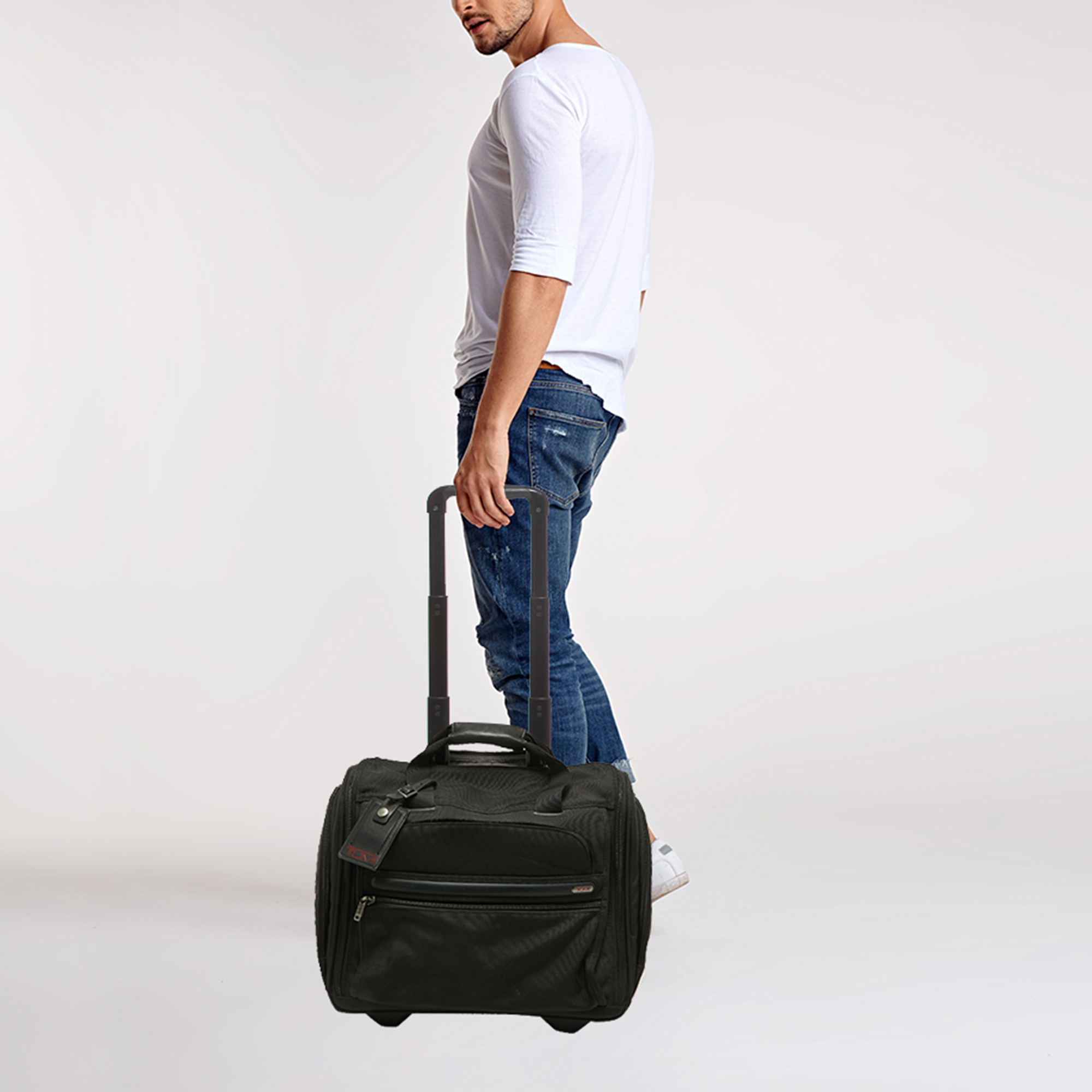 

TUMI Black Nylon G4 Compact Carry-On Luggage