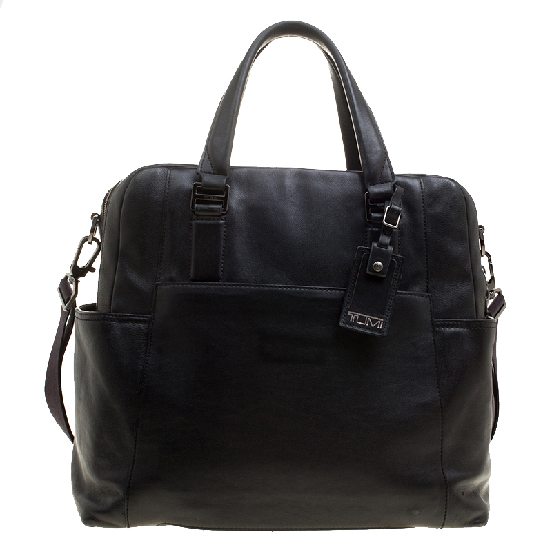 tumi soft briefcase