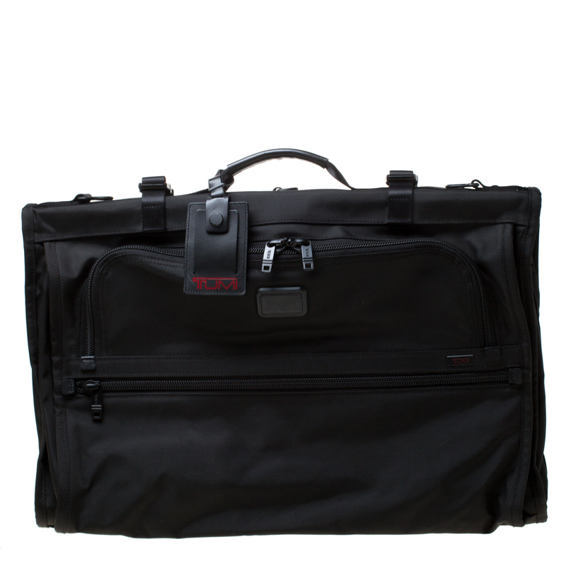 Tumi Black Nylon Tri Fold Garment Luggage Travel Bag TUMI | The Luxury ...