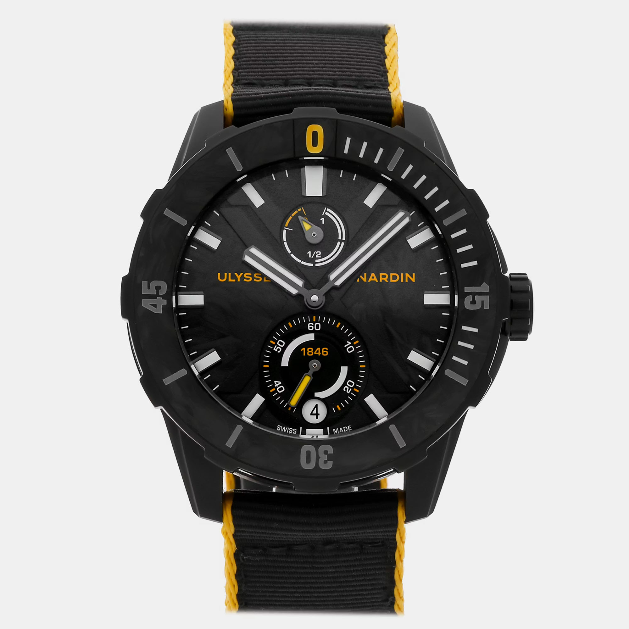 Pre-owned Ulysse Nardin Diver X Cape Horn Limited Edition 1183-170/92-cap Black Automatic Titanium M