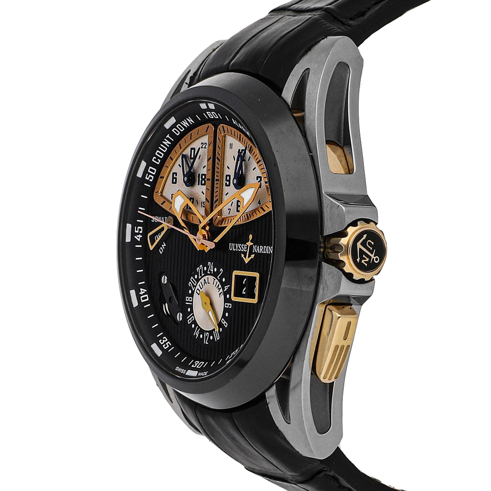 

Ulysse Nardin Black Ceramic And Titanium Sonata Streamline