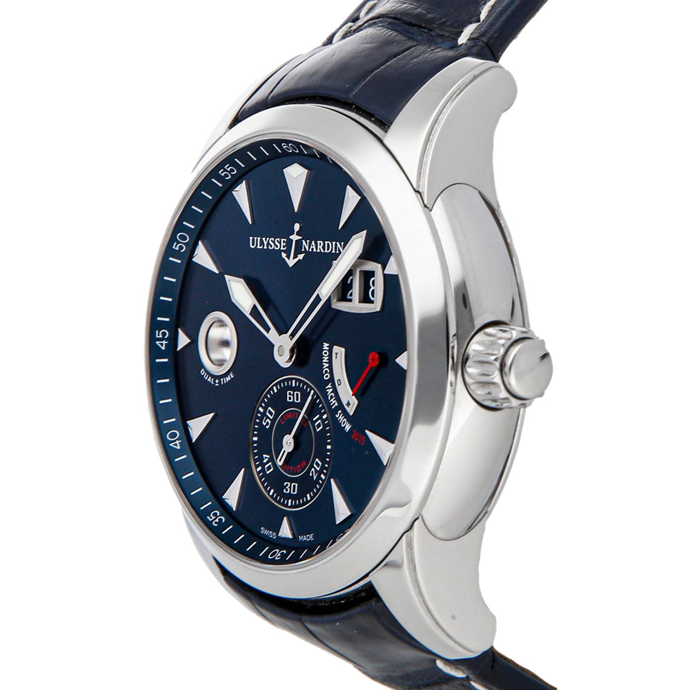 

Ulysse Nardin Blue Stainless Steel Moncao Limited Edition