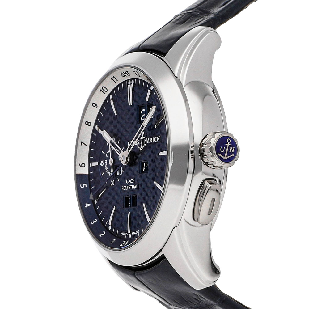 

Ulysse Nardin Blue Platinum Perpetual Manufacture GMT Limited Edition
