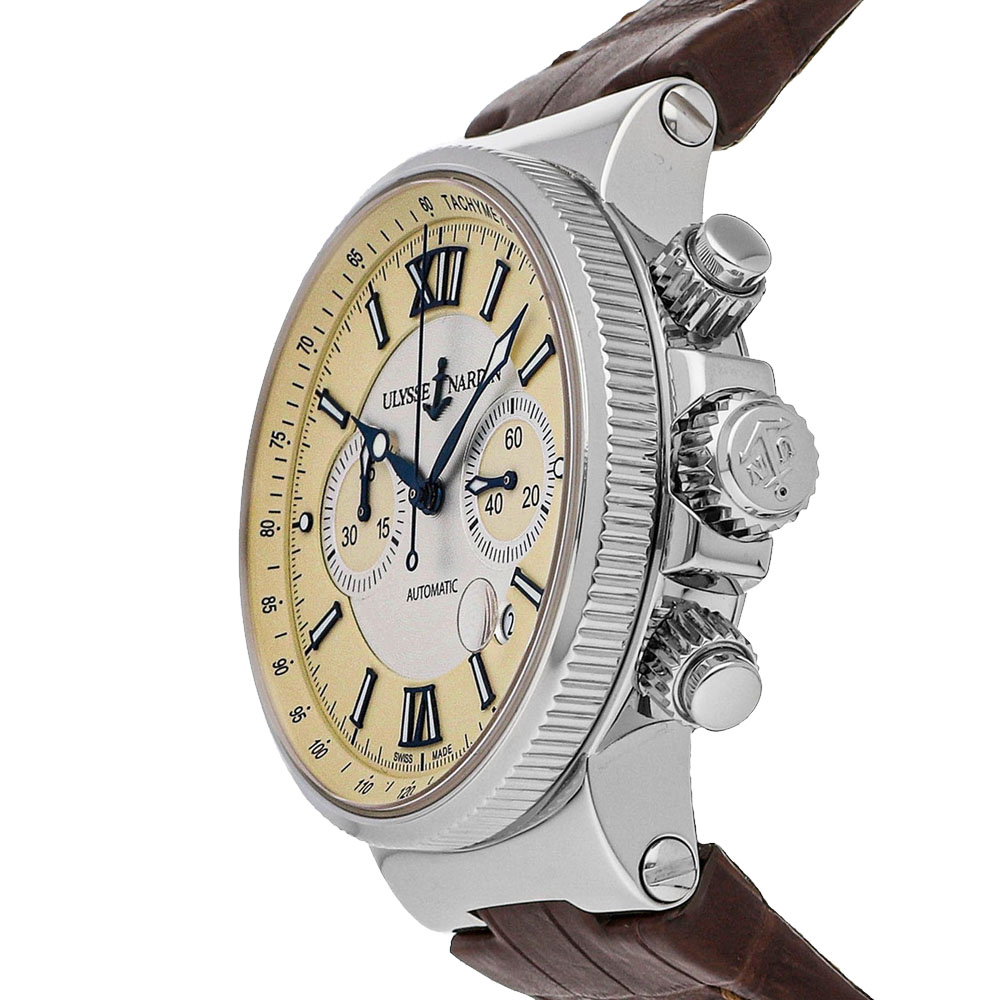 

Ulysse Nardin Yellow Stainless Steel Marine Chronograph