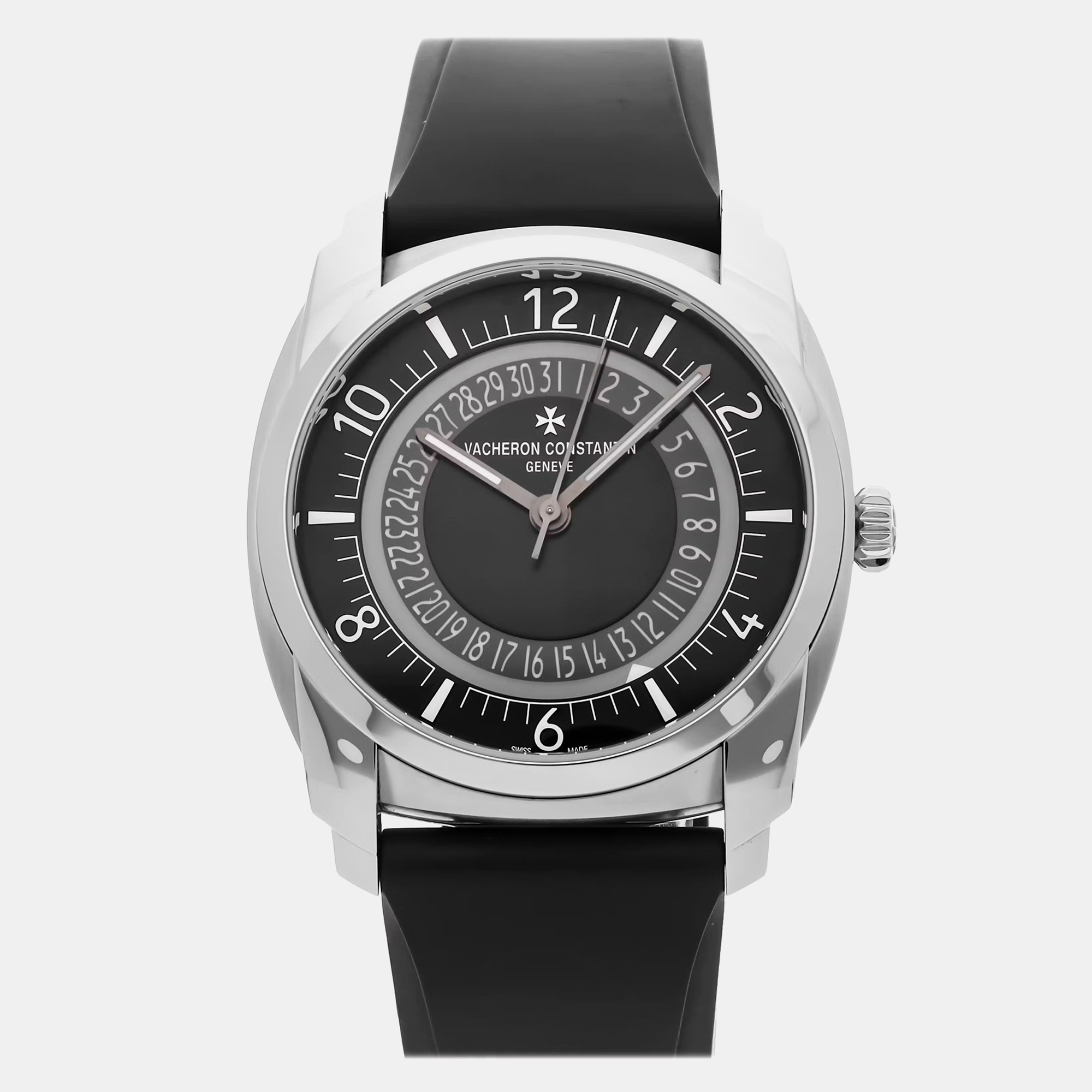 

Pre-Owned Vacheron Constantin Quai de l'Ile 4500S/000A-B196, Black