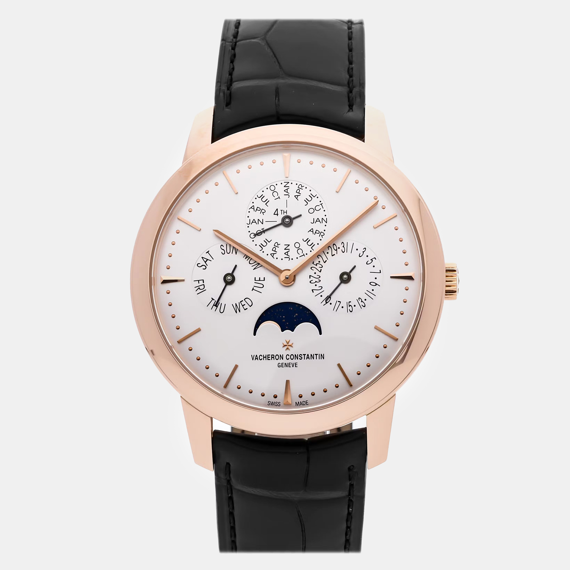 

Pre-Owned Vacheron Constantin Patrimony 43175/000R-9687, White