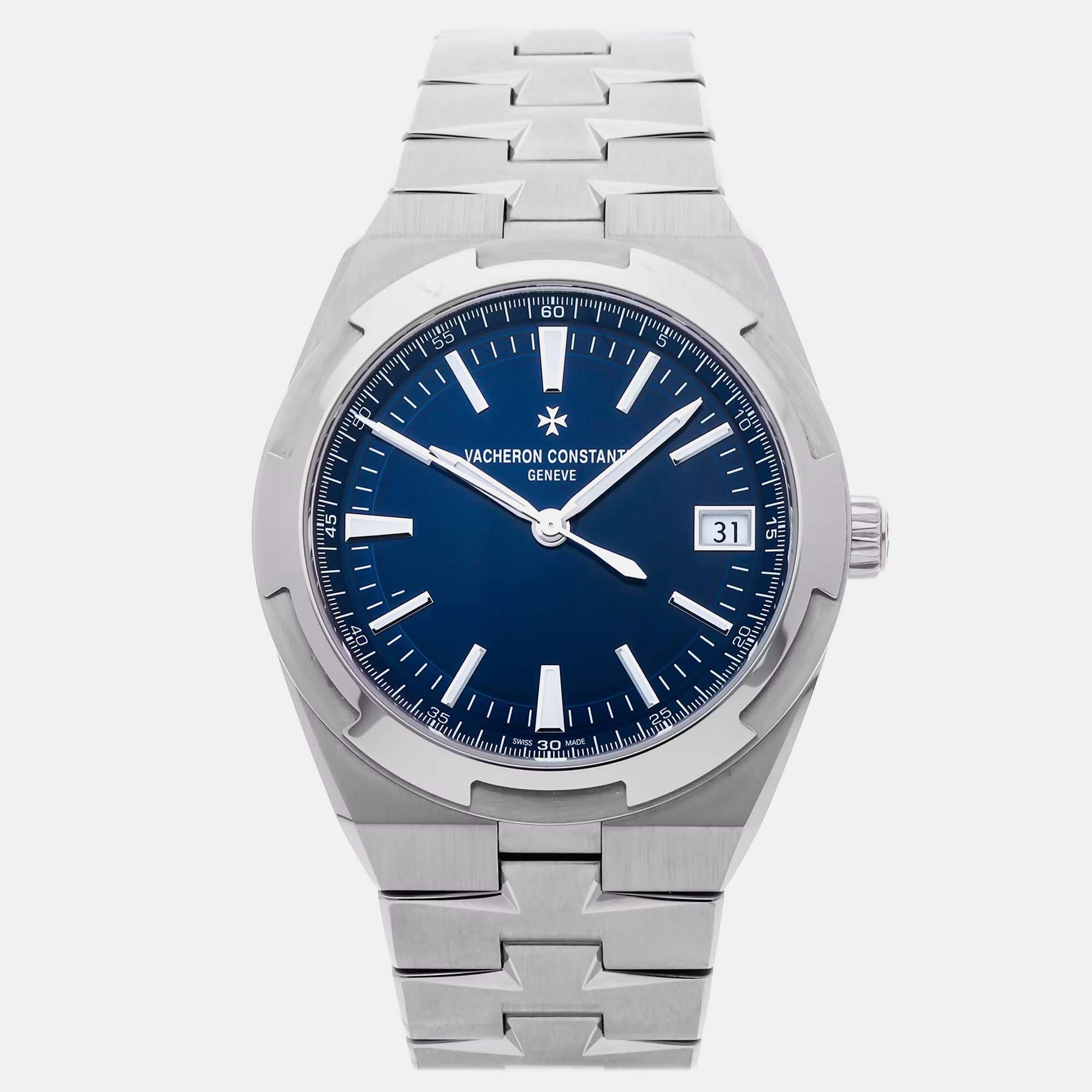 

Pre-Owned Vacheron Constantin Overseas 4520V/210A-B128, Blue