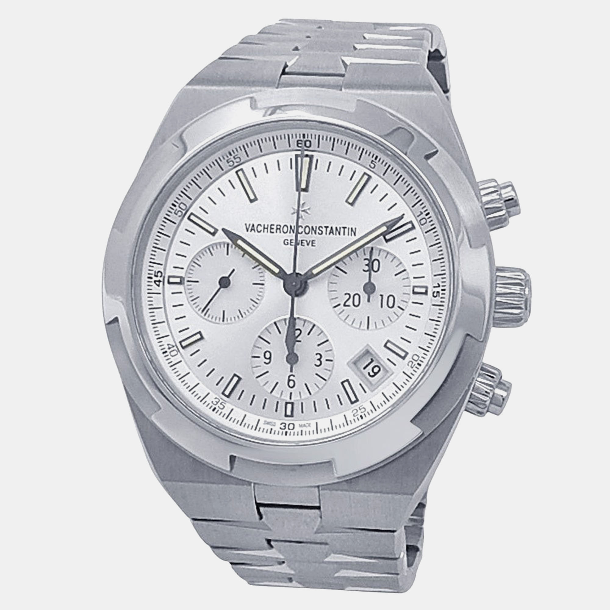Vacheron Constantin Overseas 5500V/110A-B075 Automatic Silver Stainless Steel Men’s Wristwatch 42.5 mm