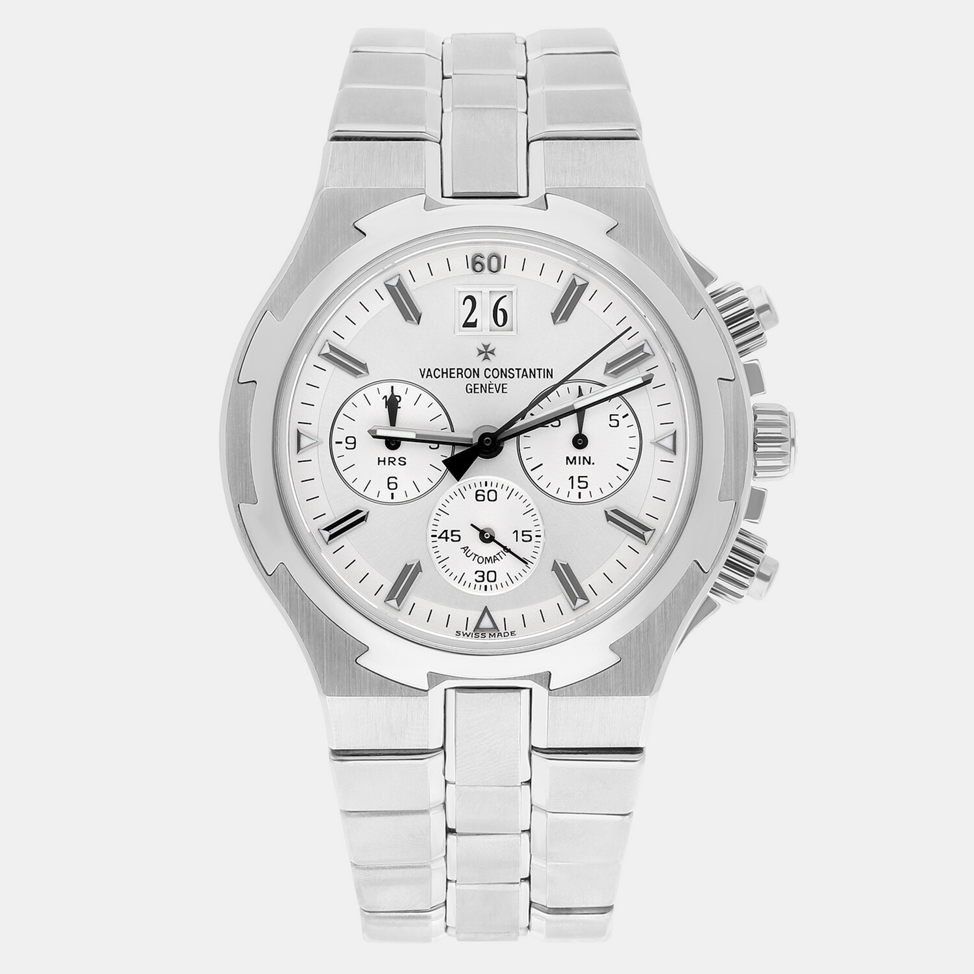 

Vacheron Constantin Overseas 49140/423A-8790 Automatic Silver Stainless Steel Men's Wristwatch 40 mm