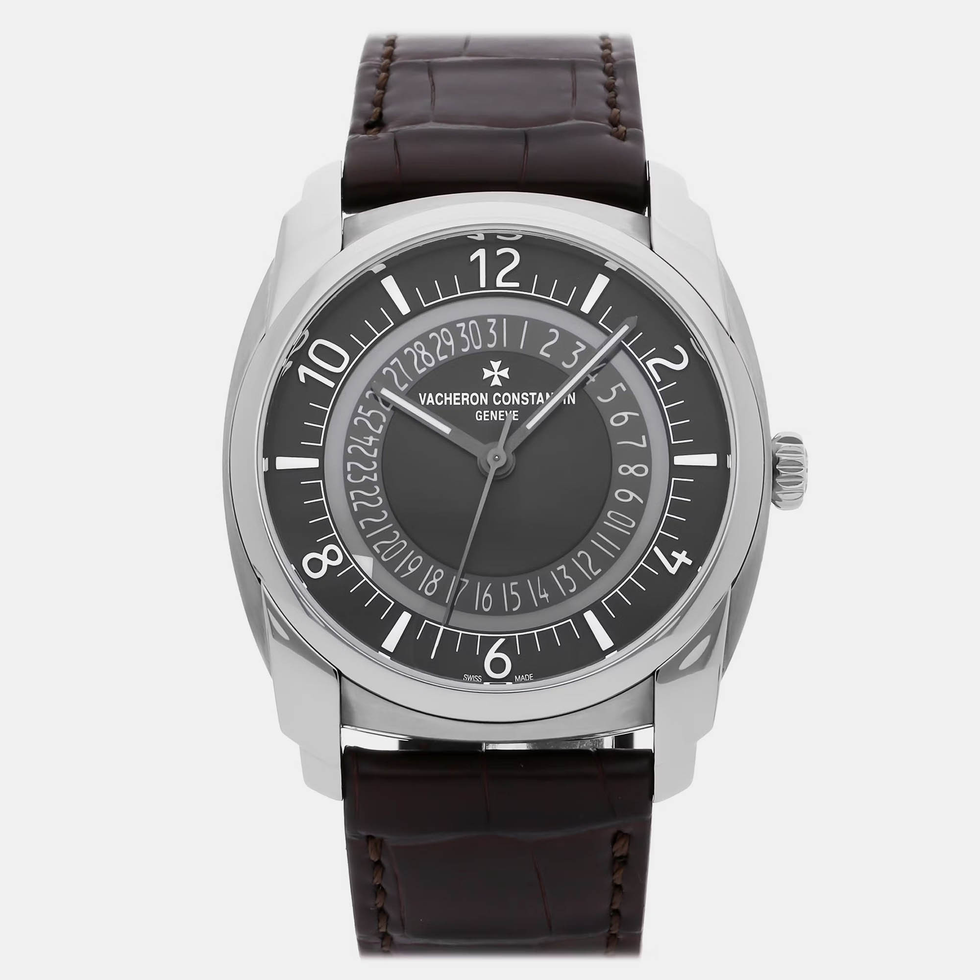 

Pre-Owned Vacheron Constantin Quai de l'Ile 4500S/000A-B196, Black