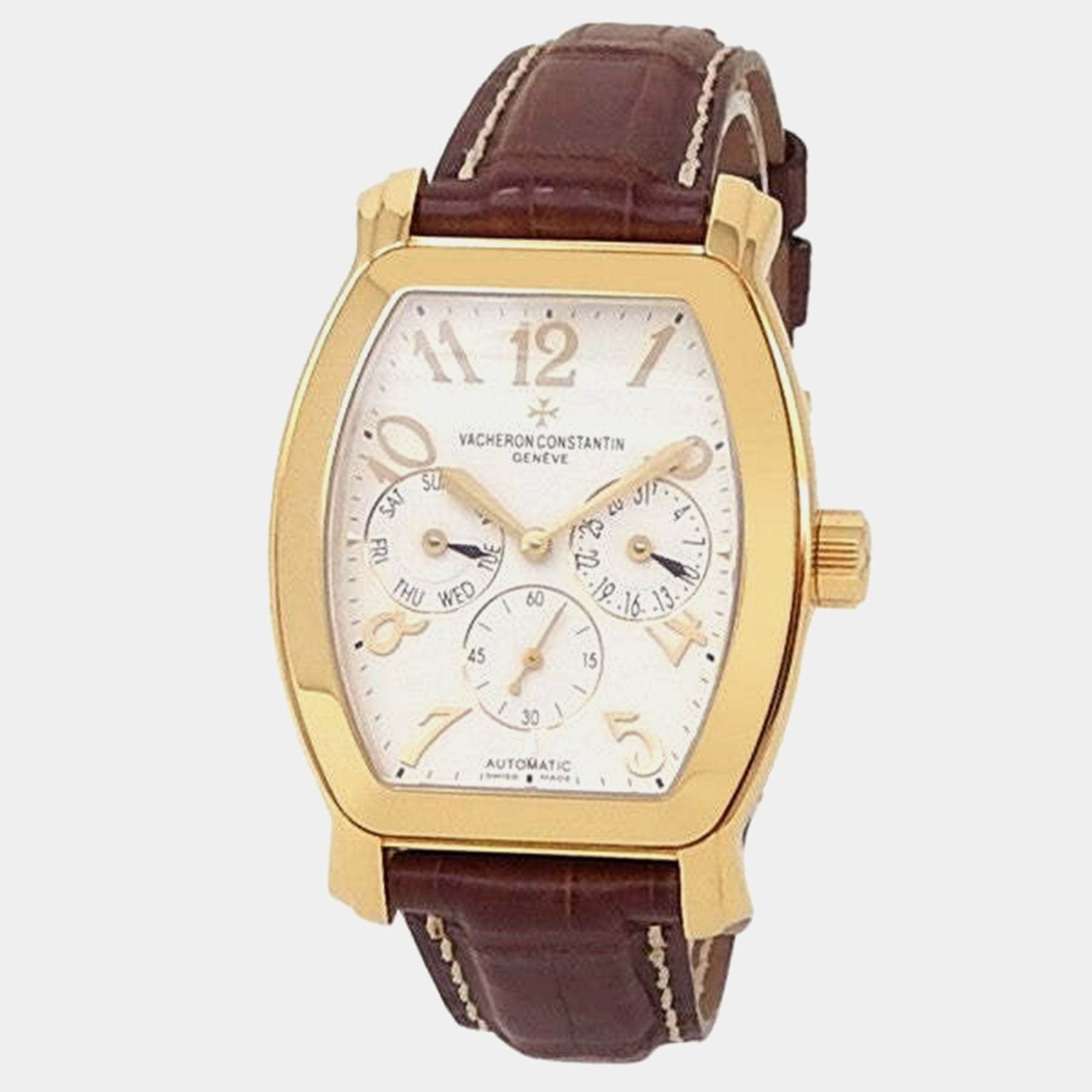

Vacheron Constantin Royal Eagle 42008/000J-9061 Automatic Silver 18k Yellow Gold Men's Wristwatch 35.5 mm
