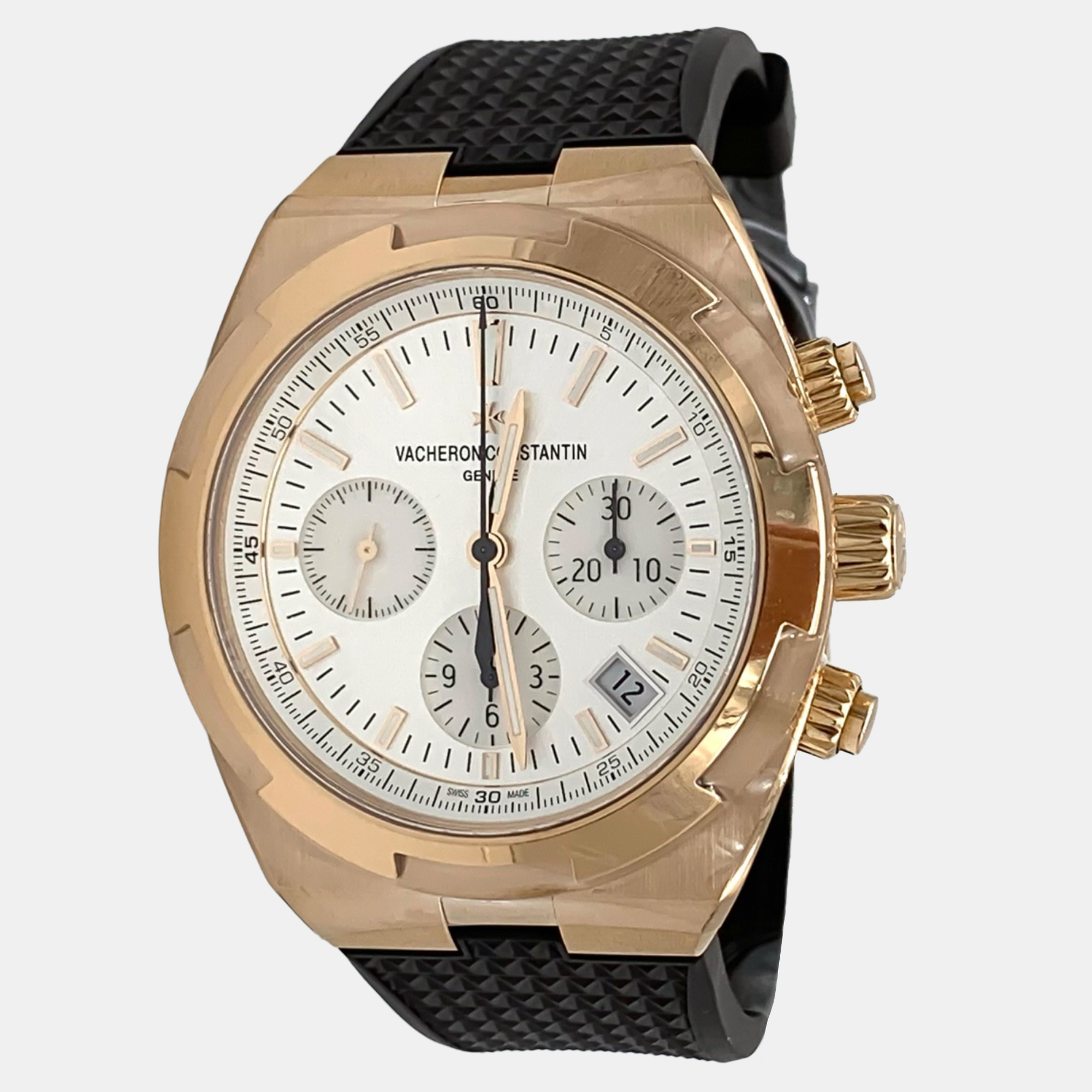 Vacheron Constantin Overseas 5500V/000R-B074 Automatic Chronograph Blue Dial 18k Rose Gold Men’s Wristwatch 42.5mm