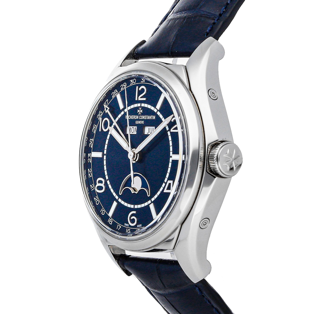 

Vacheron Constantin Blue Stainless Steel FiftySix Complete Calendar