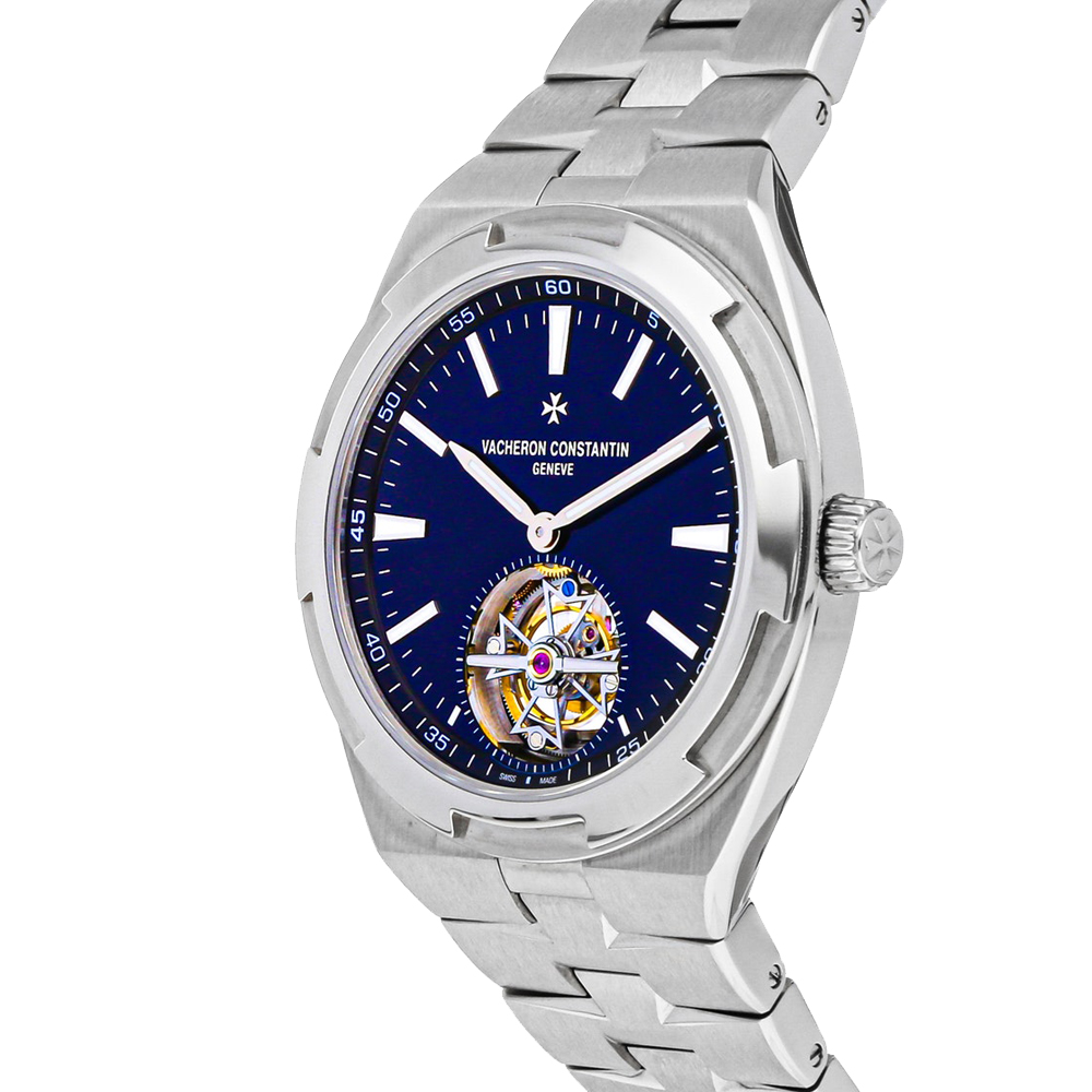 

Vacheron Constantin Blue Stainless Steel OverseasTourbillon