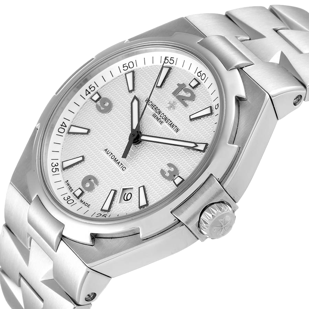 

Vacheron Constantin Silver Stainless Steel Overseas