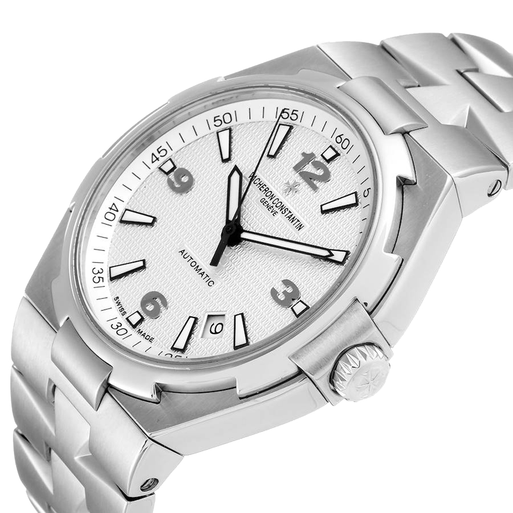 

Vacheron Constantin Silver Stainless Steel Overseas
