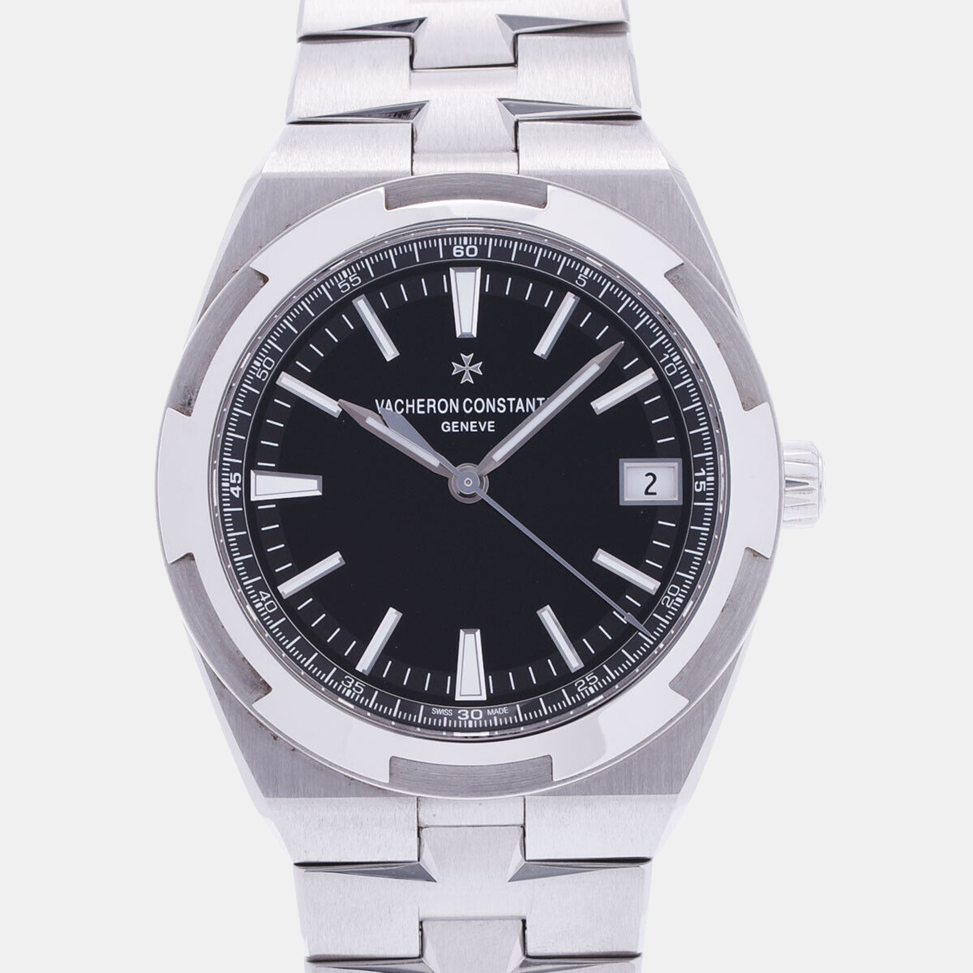 

Vacheron Constantin Black Stainless Steel Overseas 4500V/110A-B483 Automatic Men's Wristwatch 41 mm