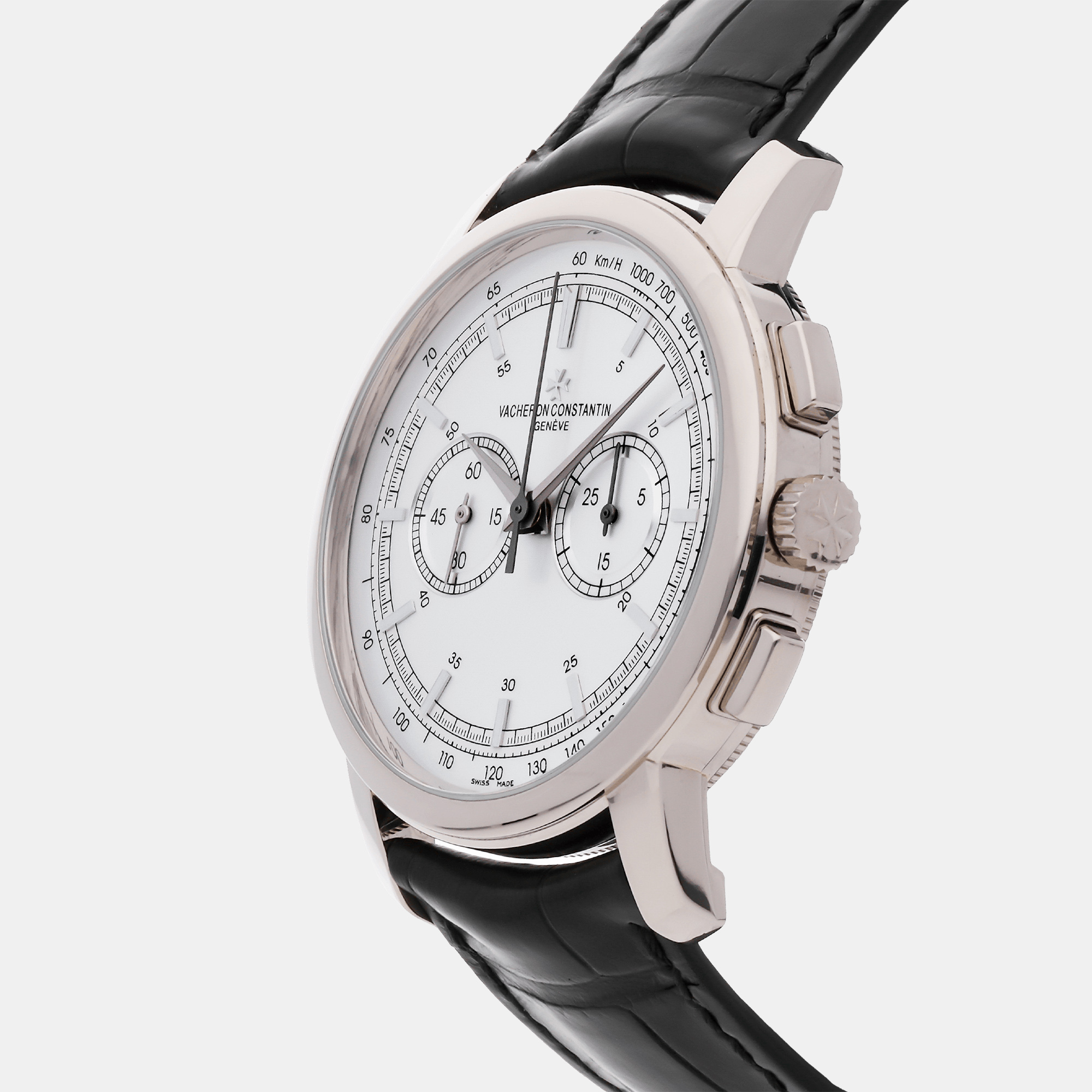 Vacheron Constantin Silver 18k White Gold  Patrimony 47192/000G-9504 Manual Winding Men`s Wristwatch 42 mm 