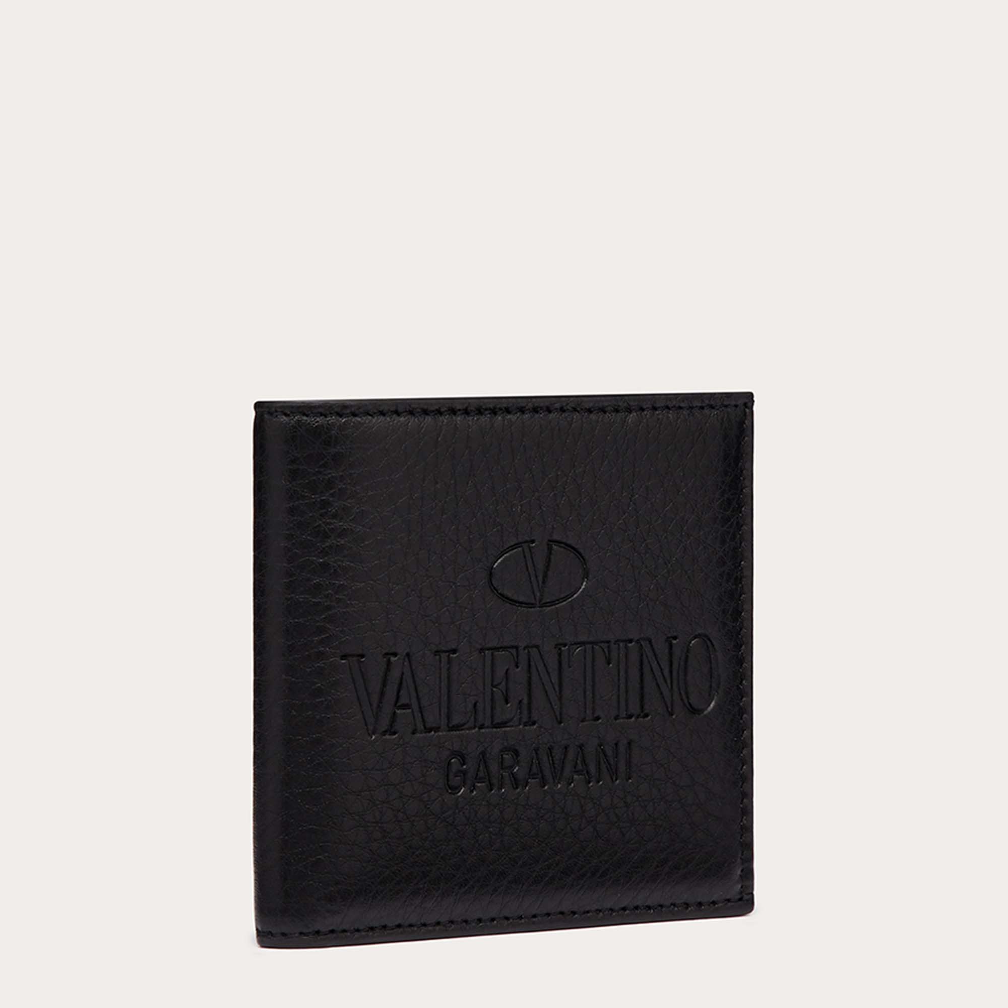 

Valentino Black Leather Wallet