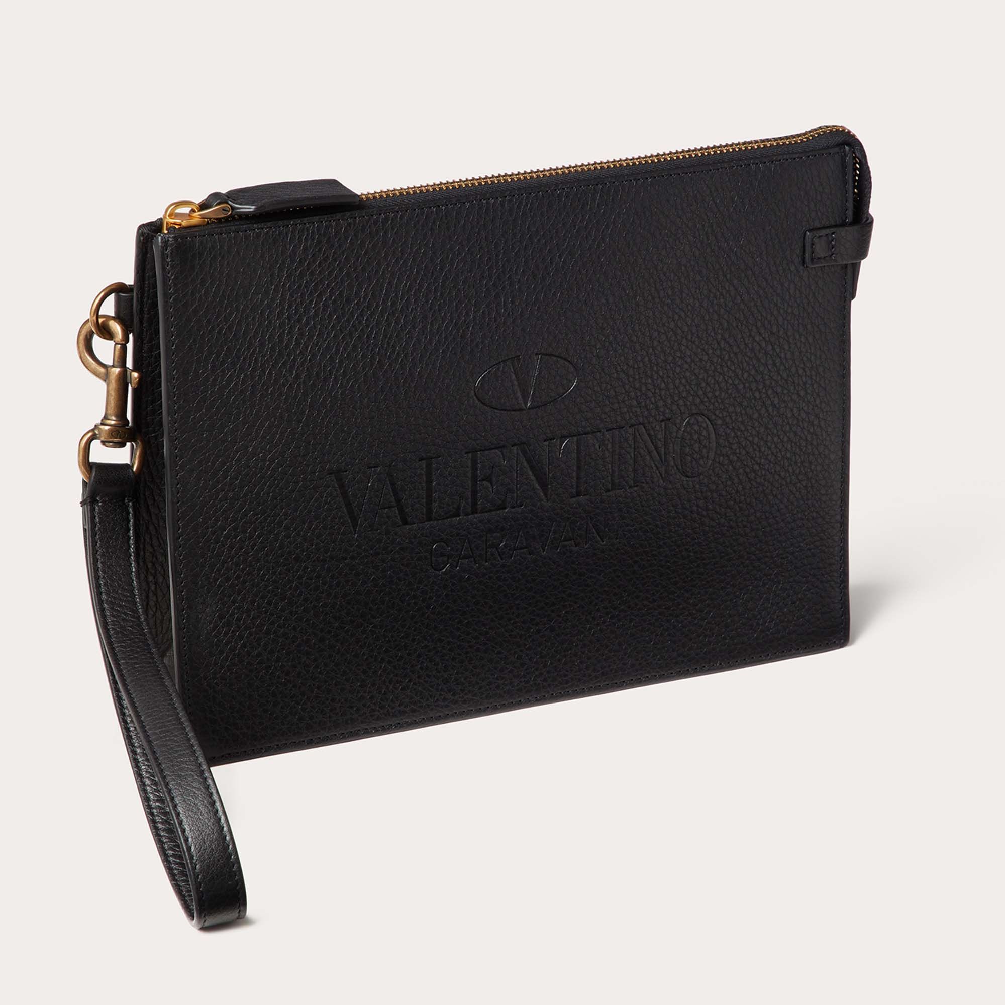 

Valentino Black Leather Wallet