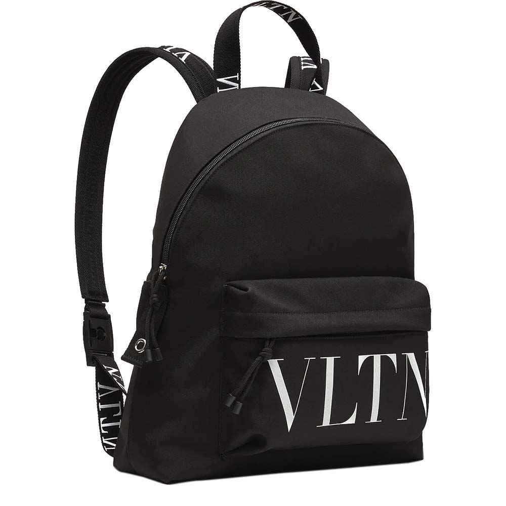 

Valentino Garavani Black Nylon Vltn Backpack Bag