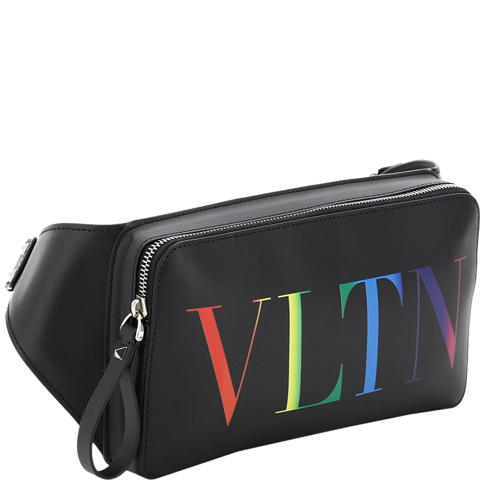 

Valentino Garavani Multicolor VLTN Print Belt Bag