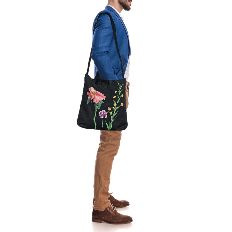 

Valentino Multicolor Flowersity Print Canvas Tote