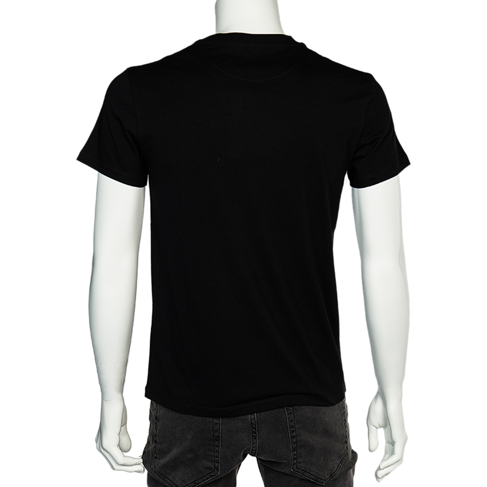 

Valentino Black VLTN Print Cotton Jersey T-Shirt