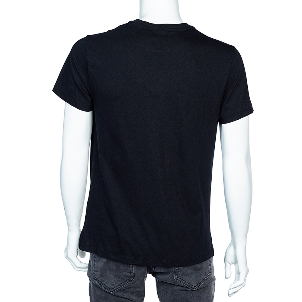 

Valentino Black Moon Dust Print Jersey Cotton T-Shirt