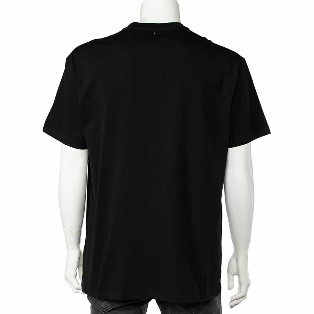 

Valentino Black You You Print Cotton Crewneck T-Shirt 3XL
