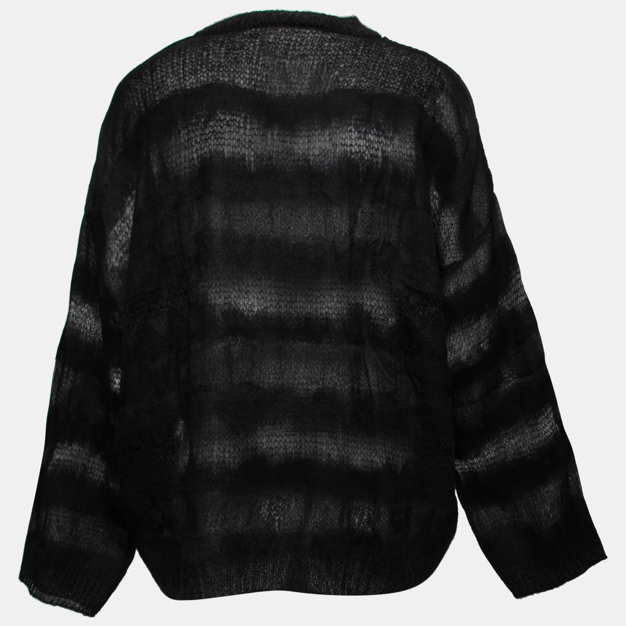 

Valentino Black Mohair Pullover