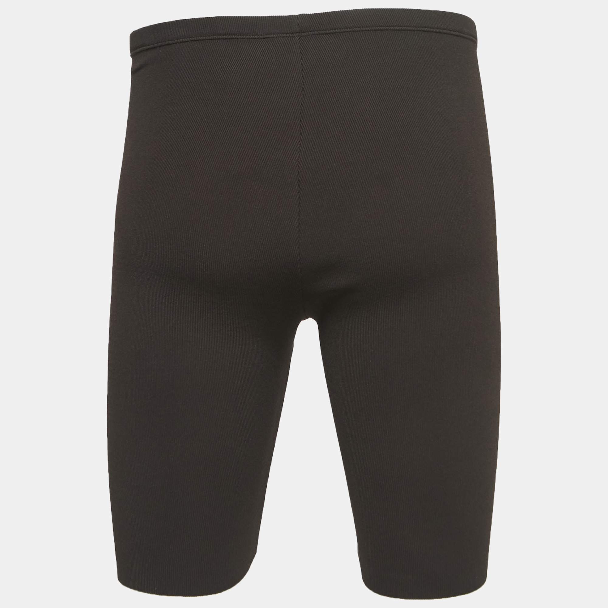 

Valentino Brown Logo Embroidered Knit Shorts