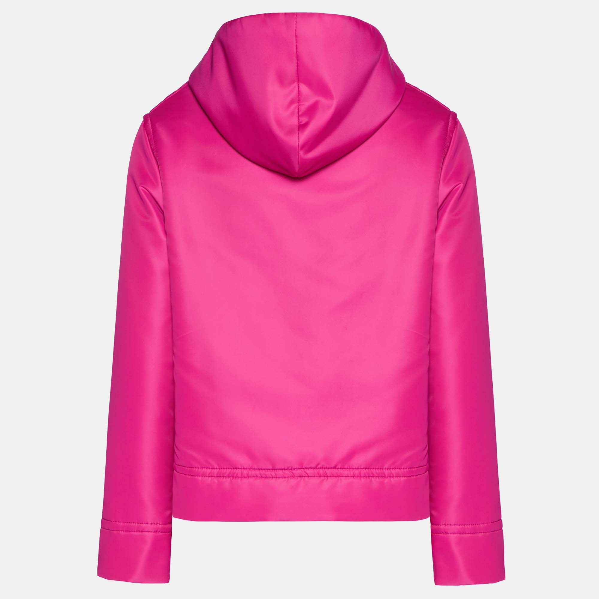 

Valentino Pink Nylon Stud-Detail Hoodie