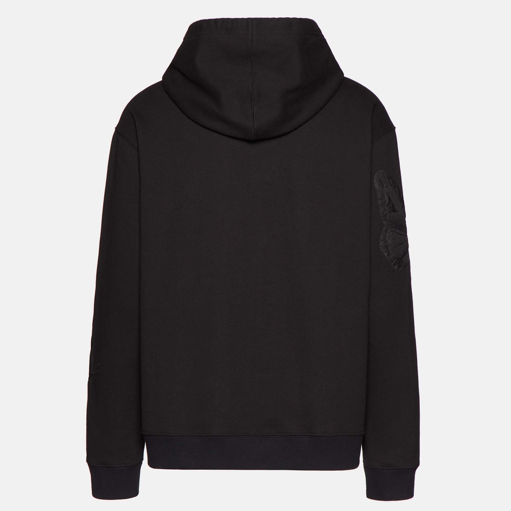 

Valentino Black Jersey Butterfly Hoodie