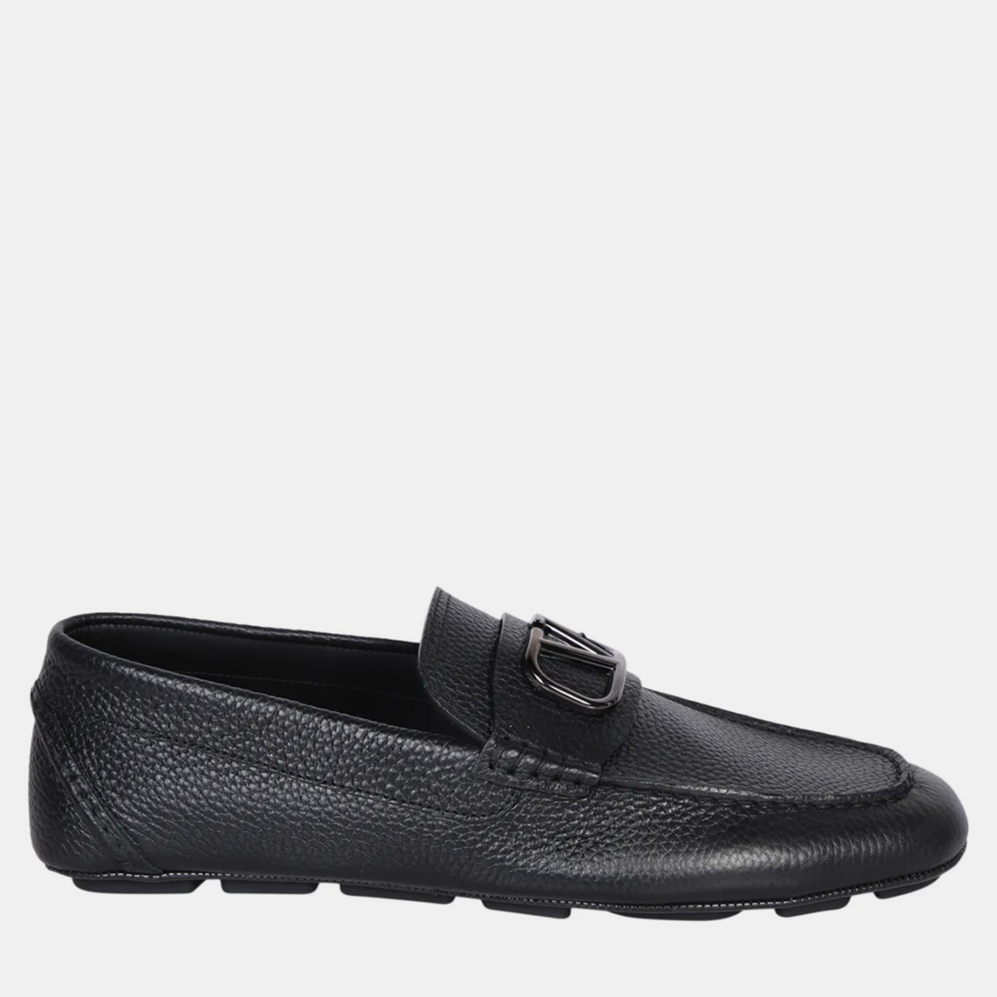 

Valentino Driver Vlogo Black Loafer Black