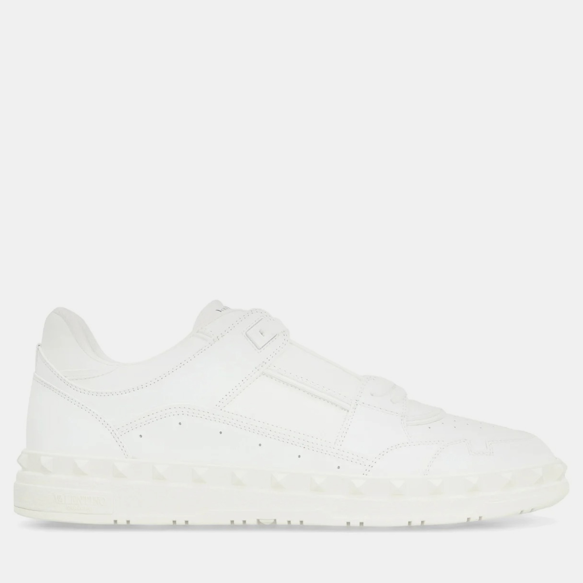 

Valentino Garavani FReedots Leather Low-Top Sneakers White