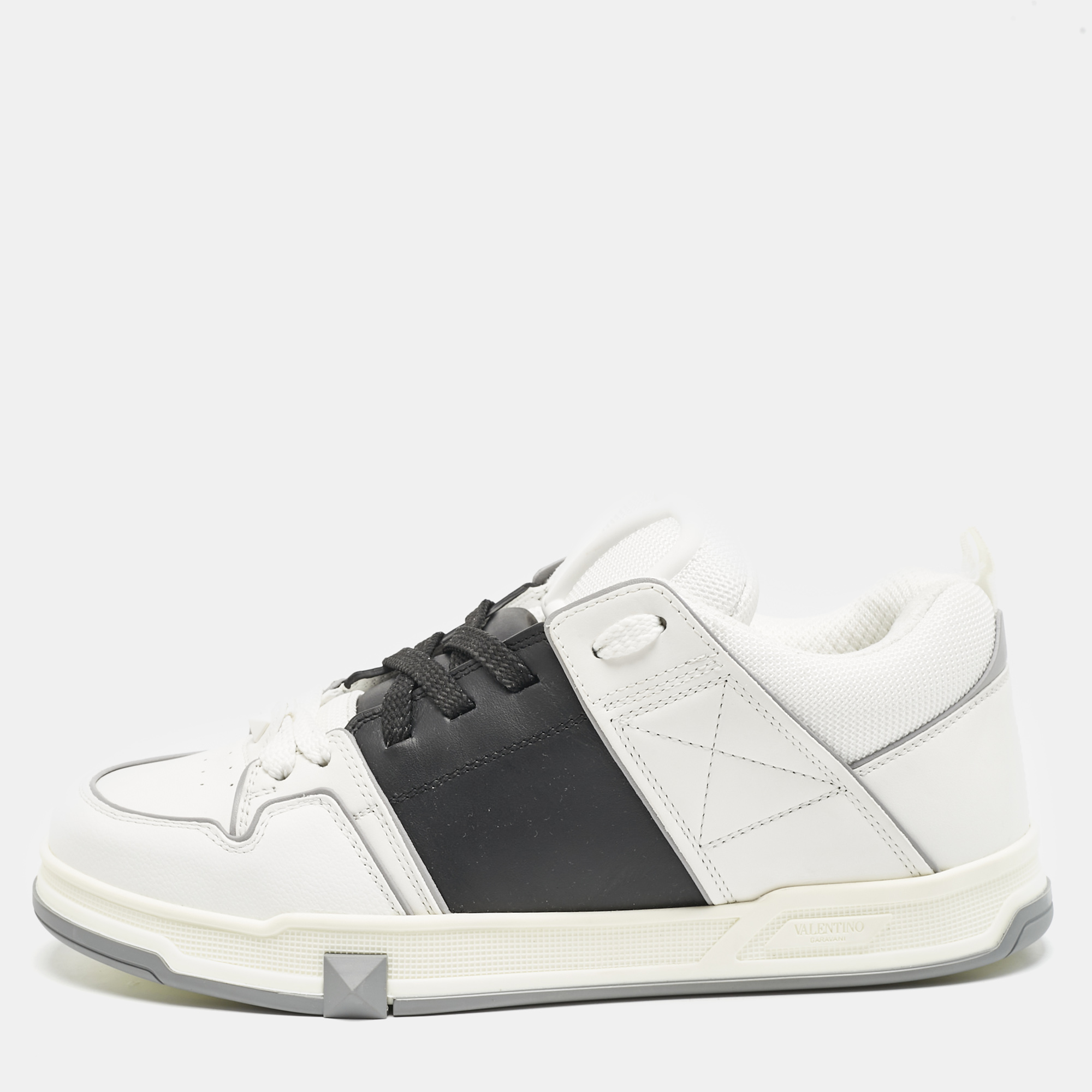 

Valentino Black/White Leather VL7N Sneakers Size