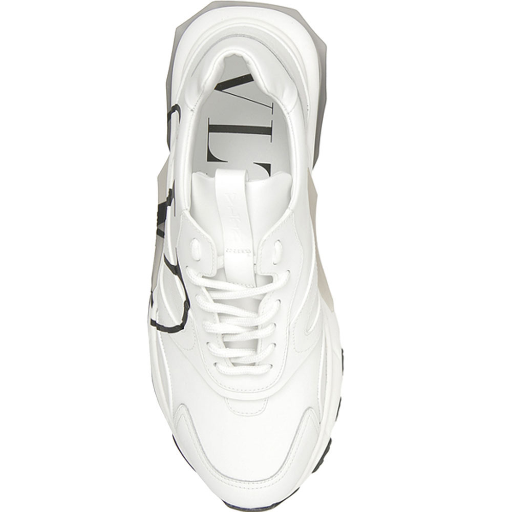 

Valentino Garavani White/Black Vlogo Bounce Sneakers Size EU