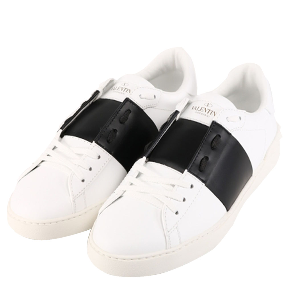 

Valentino Garavani White/Black Open Sneakers Size EU