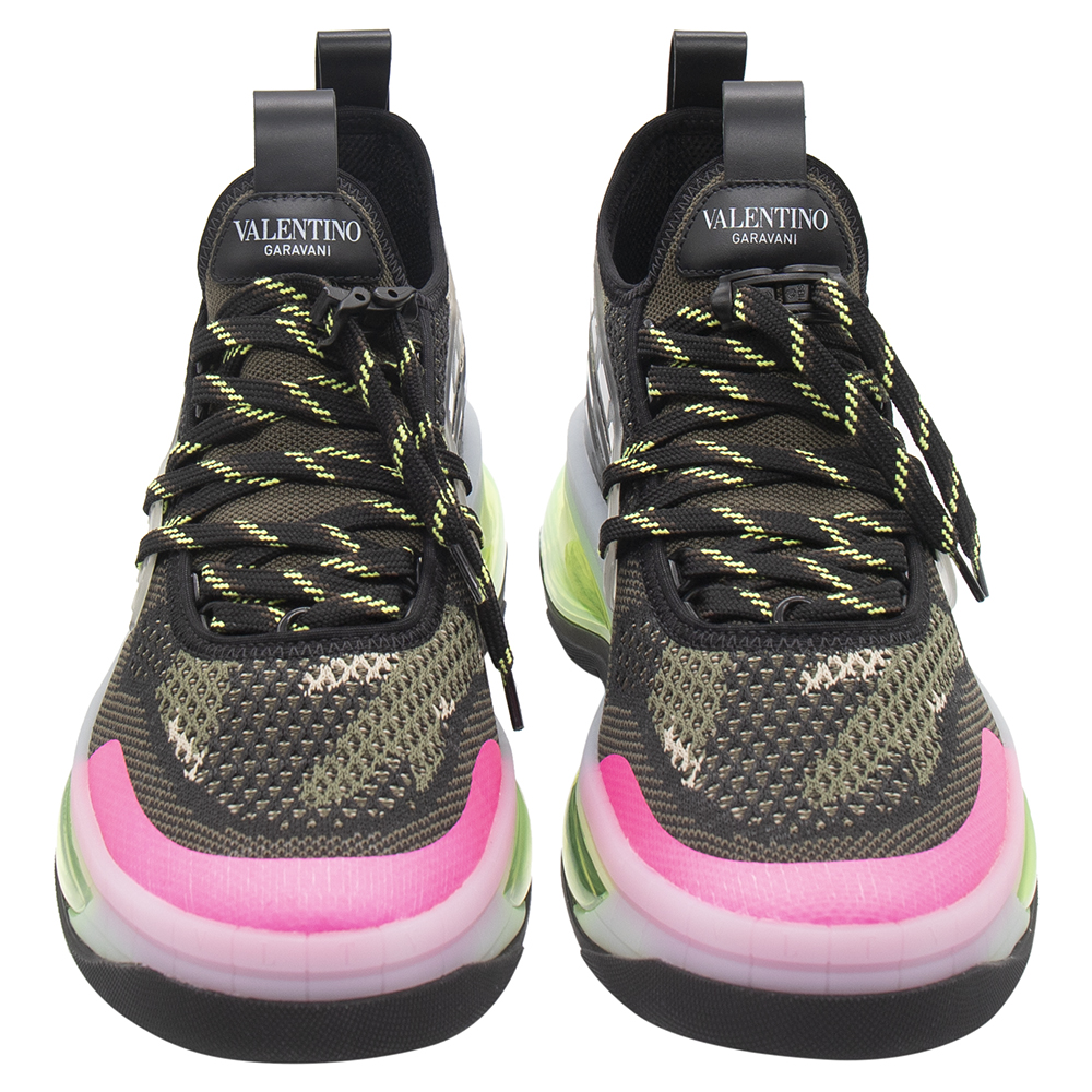 

Valentino A Green-Fuxia F/Trasp-Nero/Ne/Ne/Trasp-G VLTN CLOUD Sneakers Size EU, Multicolor