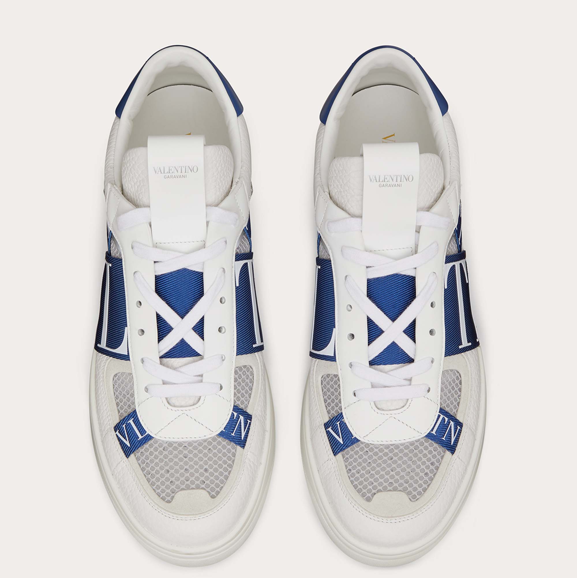 

Valentino Blue/White Leather VL7N Low Top Sneaker Size