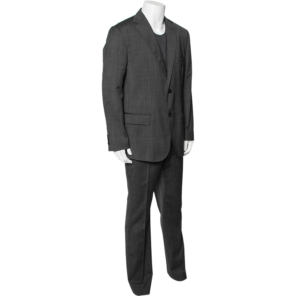

Valentino Grey Wool Single Breasted Suit