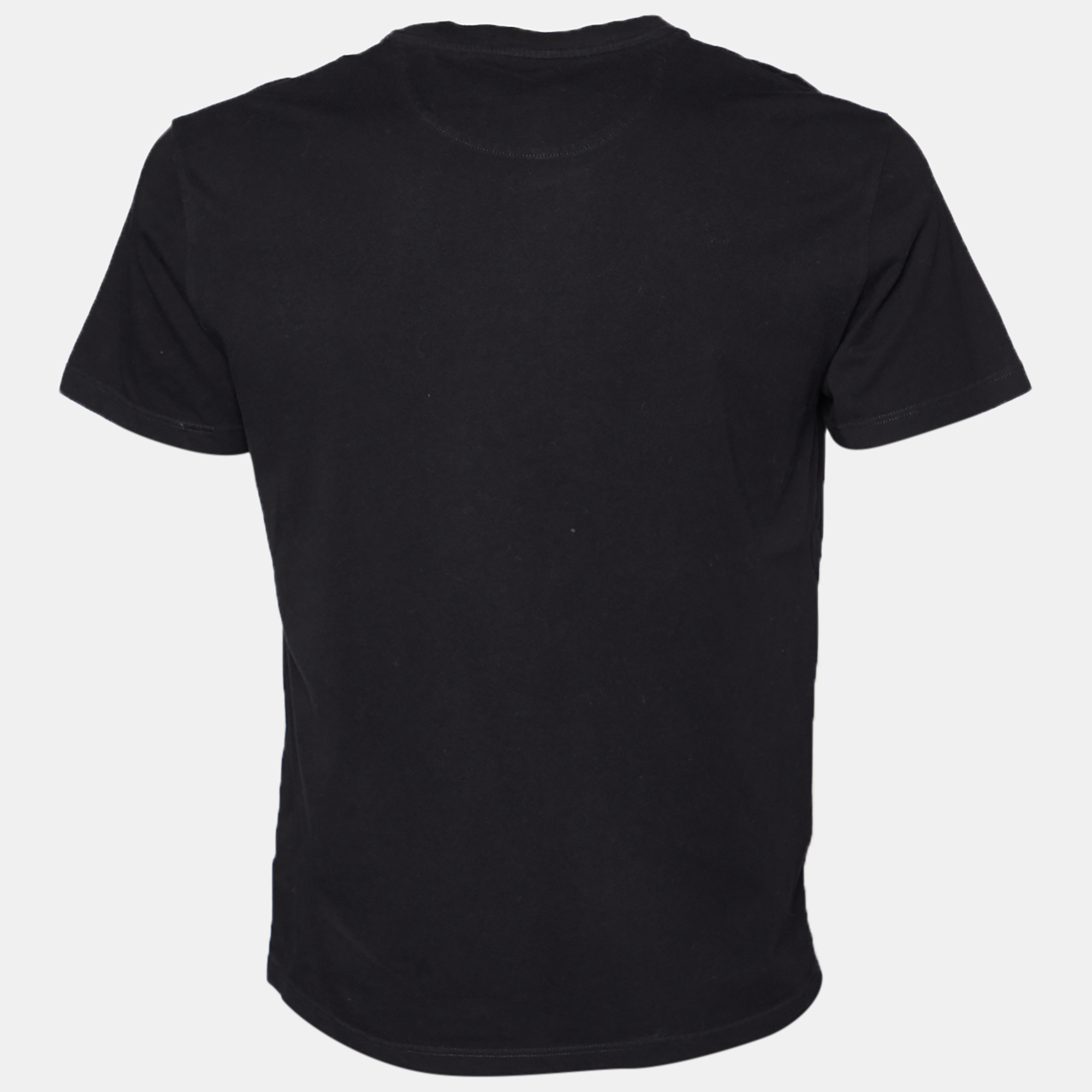 

Valentino Black VLTN Printed Cotton Knit Crewneck T-Shirt