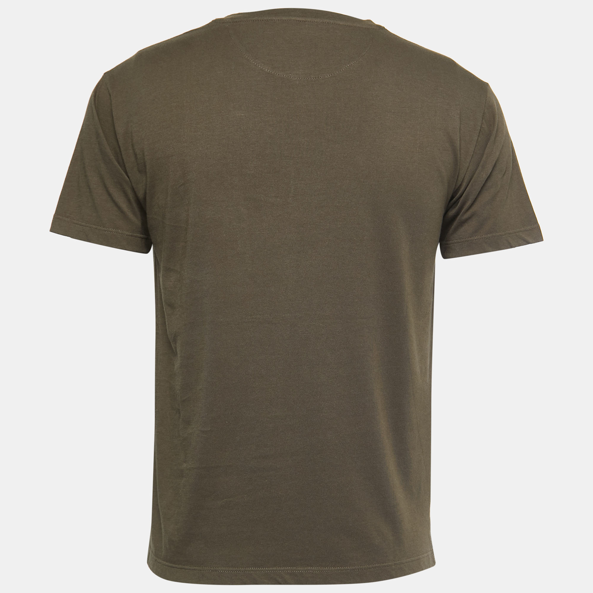

Valentino Green Reclaim Your Heritage Cotton Crew Neck T-Shirt