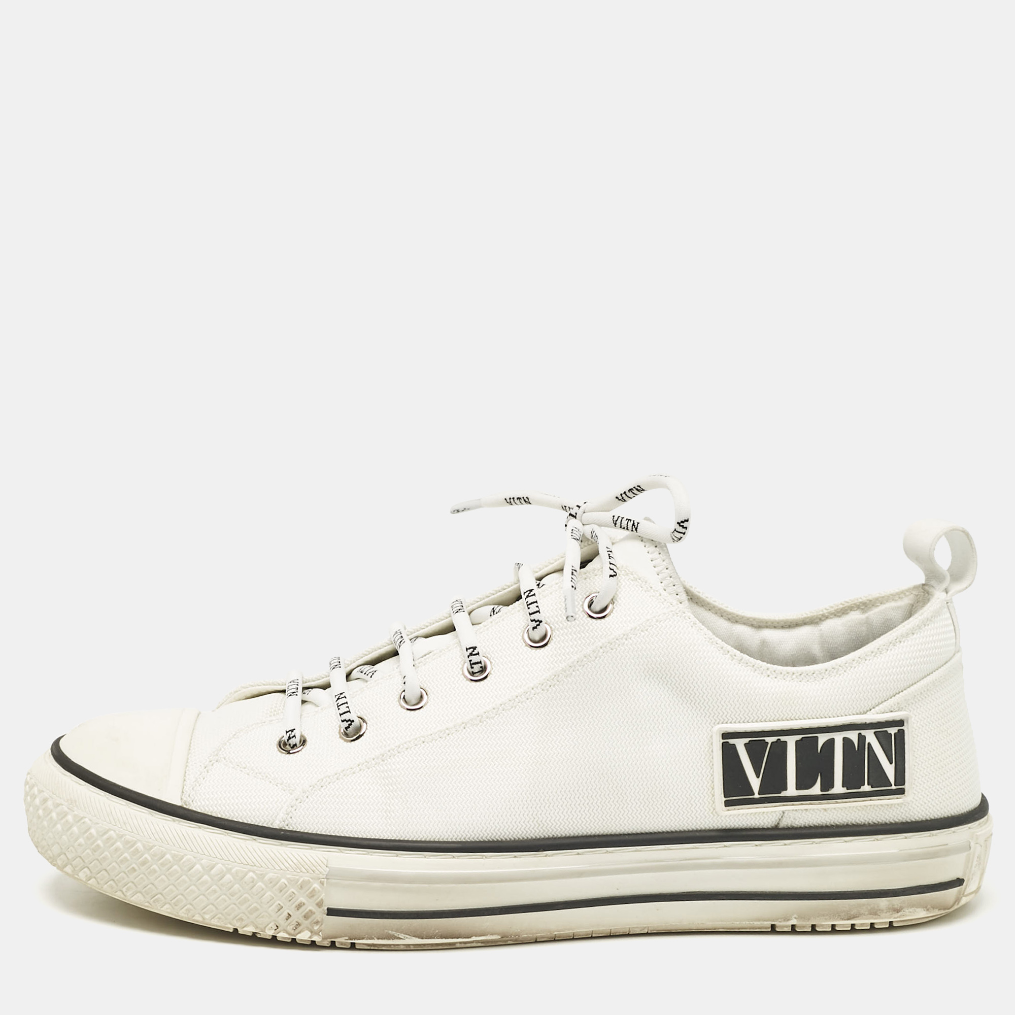 

Valentino White Mesh Giggies Sneakers Size